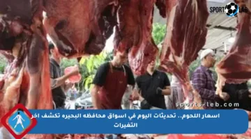 أسعار اللحوم.. تحديثات اليوم في أسواق محافظة البحيرة تكشف آخر التغيرات